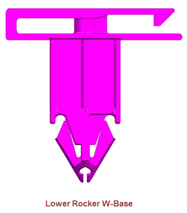 Lower Rocker W-Base